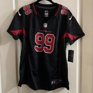 Nike Black and Red Sports Jersey